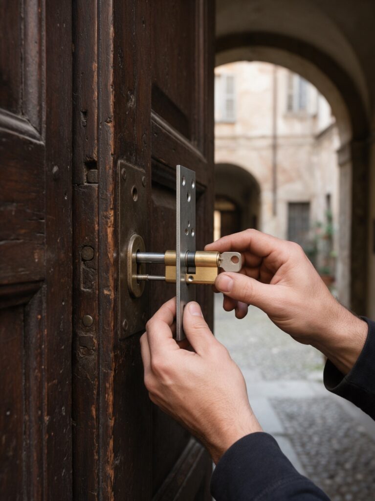 Dettaglio dell'intervento: fabbro a Torino